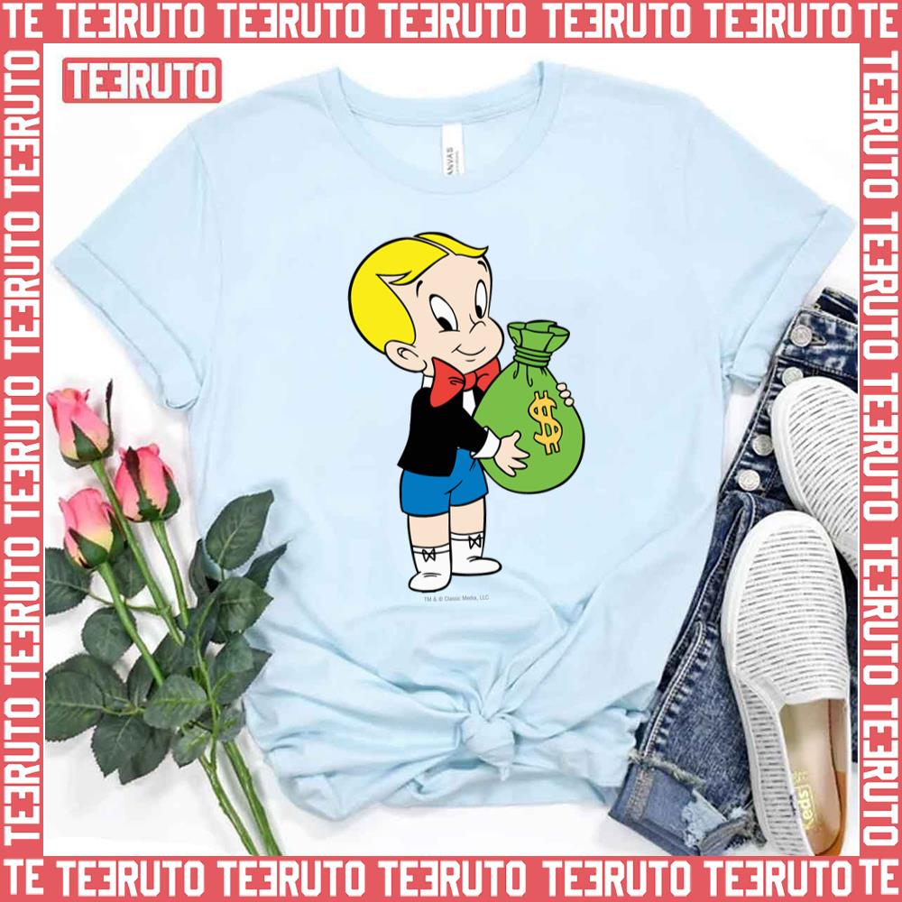 Money Bag Color Richie Rich Unisex T-Shirt