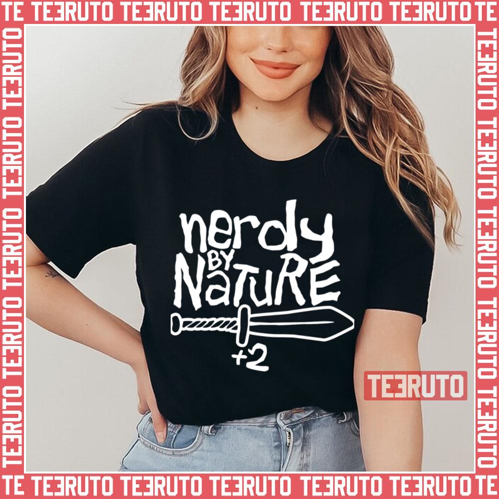 Nerdy By Nature Naughty By Nature 123 Unisex T-Shirt