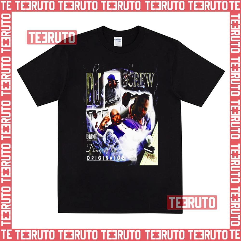 New Design Diary Of The Oginator Dj Screw Unisex T-Shirt