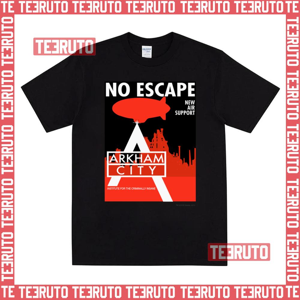 No Escape New Air Support Arkham City Ac Propaganda Unisex T-Shirt