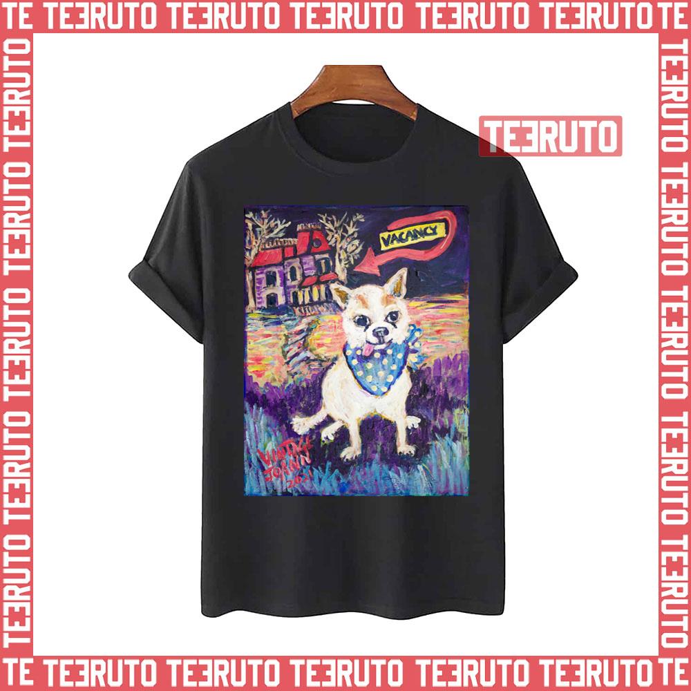 Norman Bates Portrait Chihuahua Unisex T-Shirt