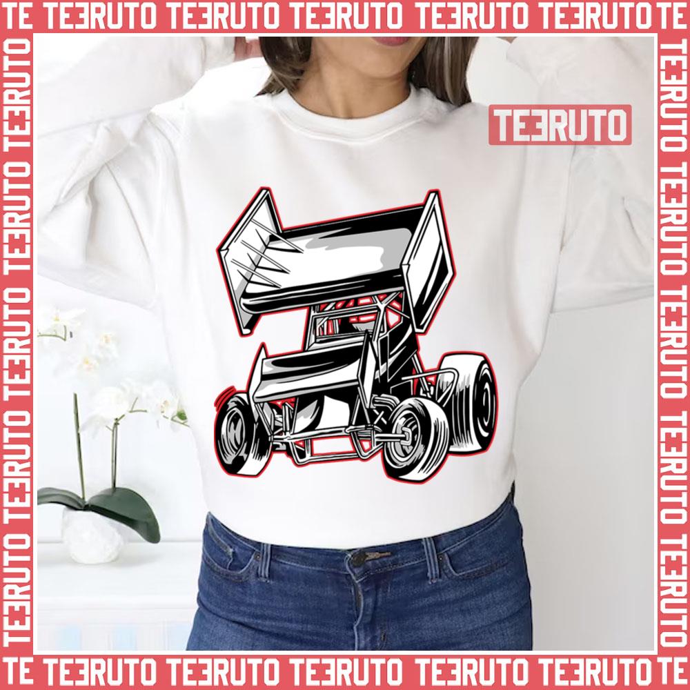Offroad Rally Sprint Car Unisex Sweatshirt