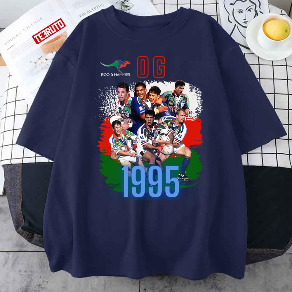 Og Warriors 1995 Vintage Rugby Unisex T-Shirt