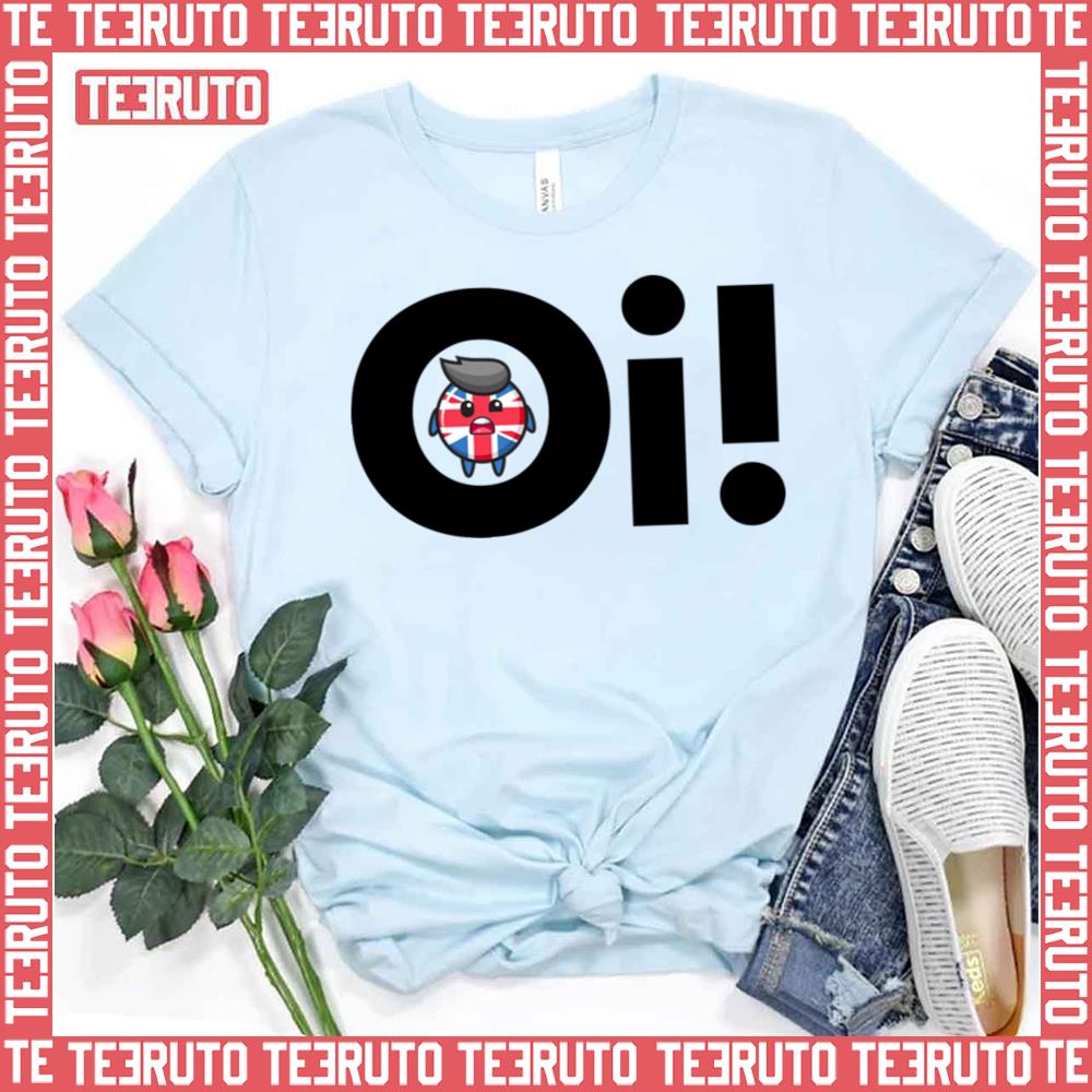 Oi Black Letters Ted Lasso Unisex T-Shirt