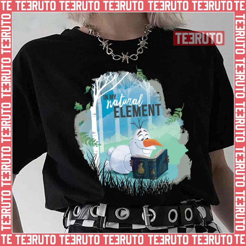 Olaf In My Natural Element Frozen Unisex T-Shirt