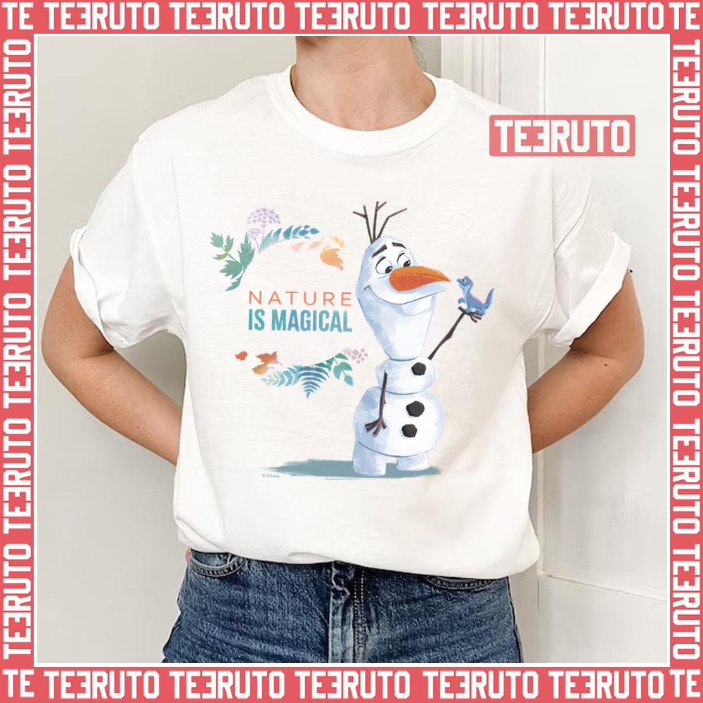 Olaf Nature Is Magical Frozen Unisex T-Shirt