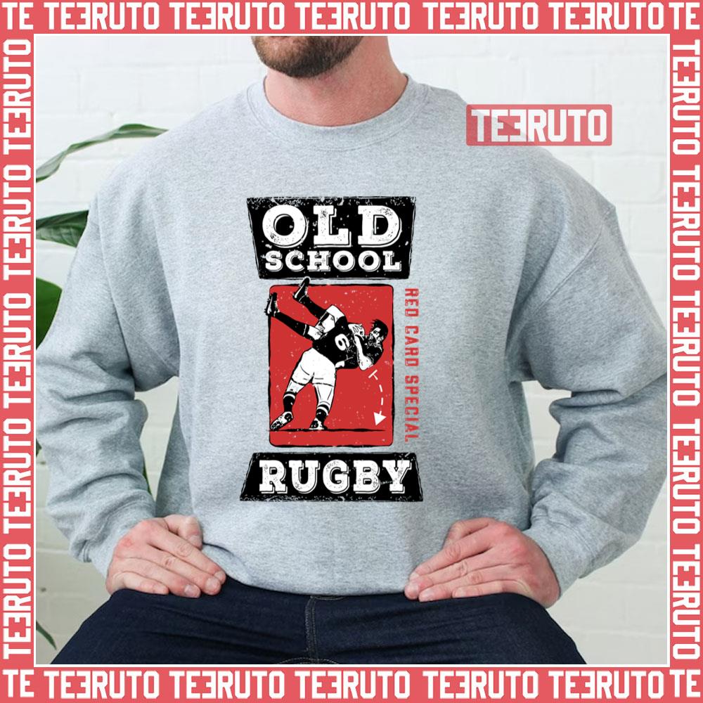 Old School Rugby Red Card Special Unisex Sweatshirt