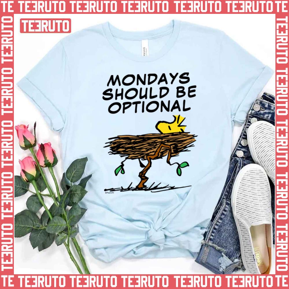 Optional Peanuts Woodstock Napping Unisex T-Shirt