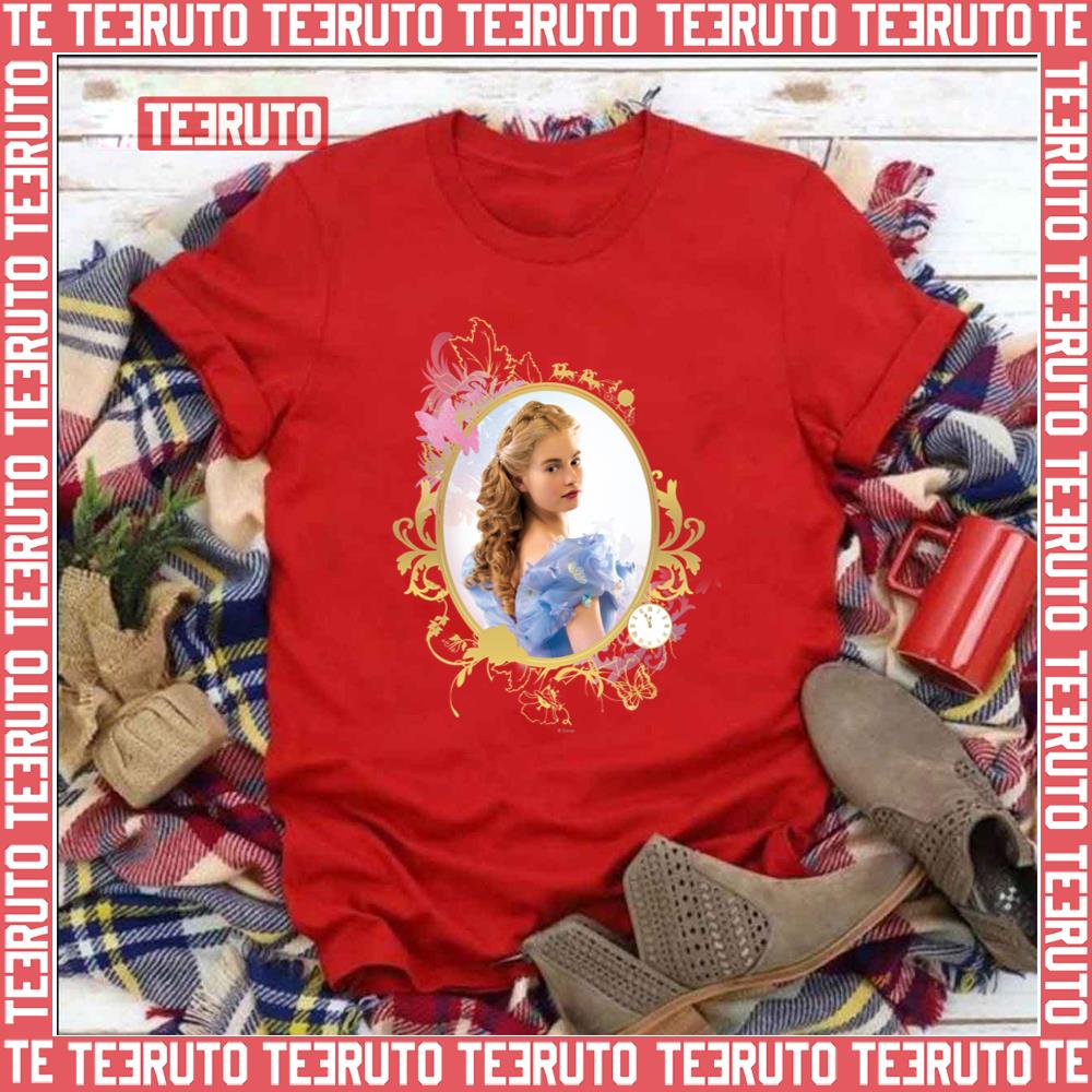 Ornately Framed Cinderella Unisex T-Shirt