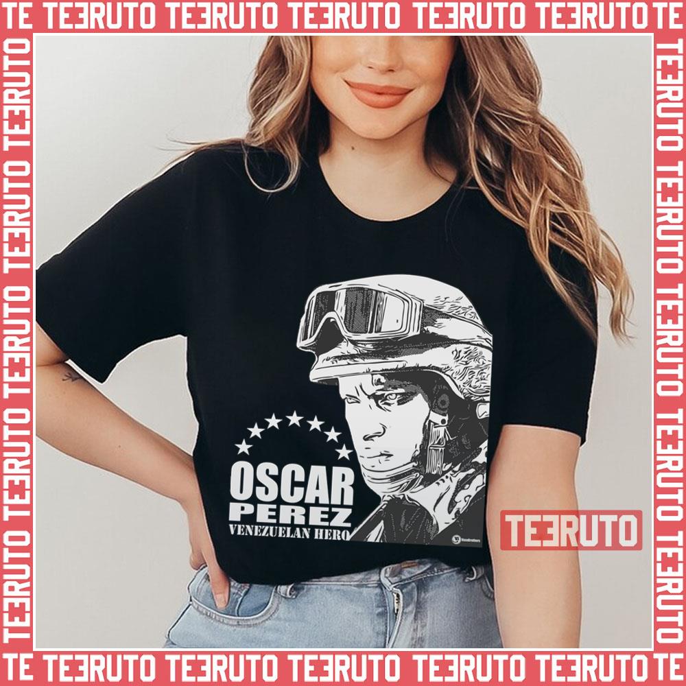 Oscar Perez Heroe Venezuelan 7 Stars Shirt Tee Resistance Unisex T-Shirt