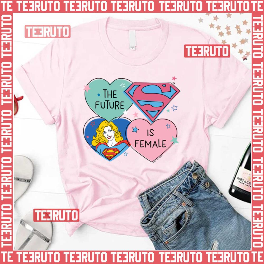 Out Of This World Retro Graphic Supergirl Unisex T-Shirt