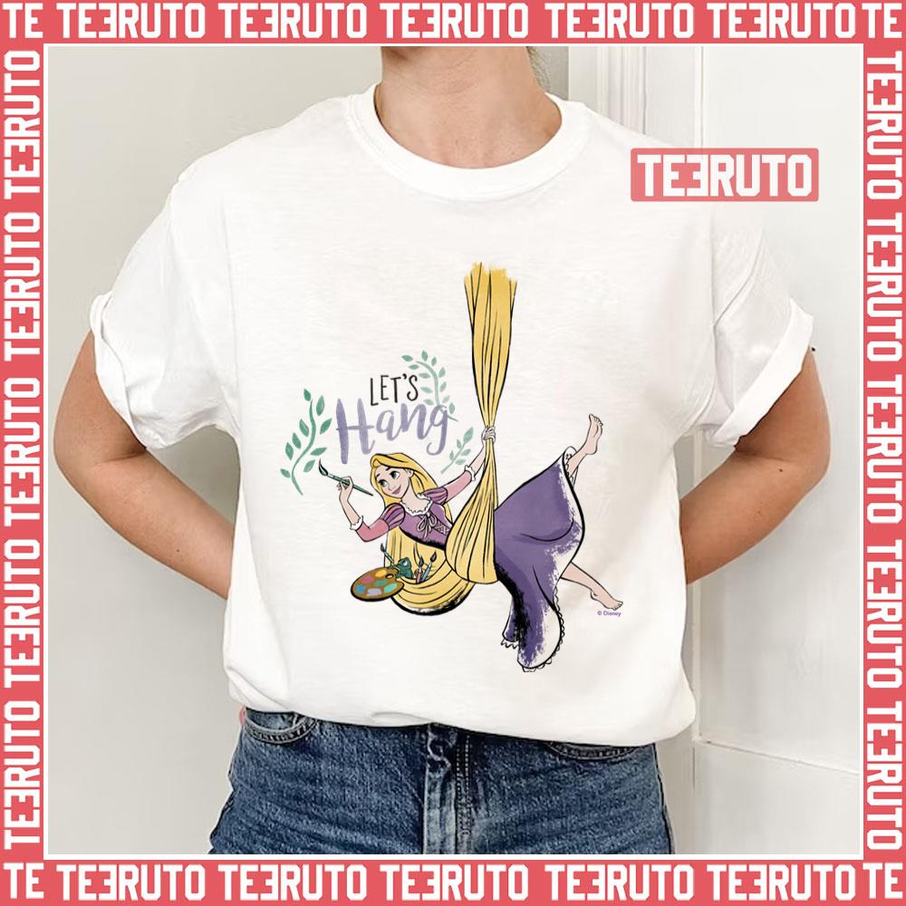 Painting Let’s Hang Rapunzel Unisex T-Shirt