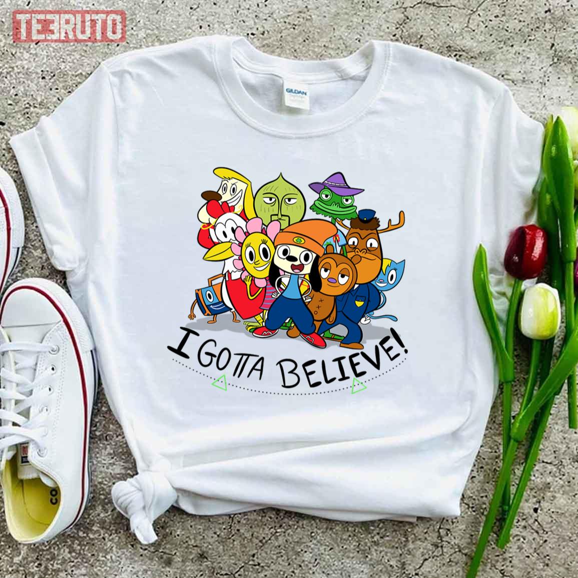 Parappa The Rapper I Gotta Believe Unisex T-shirt - Teeruto