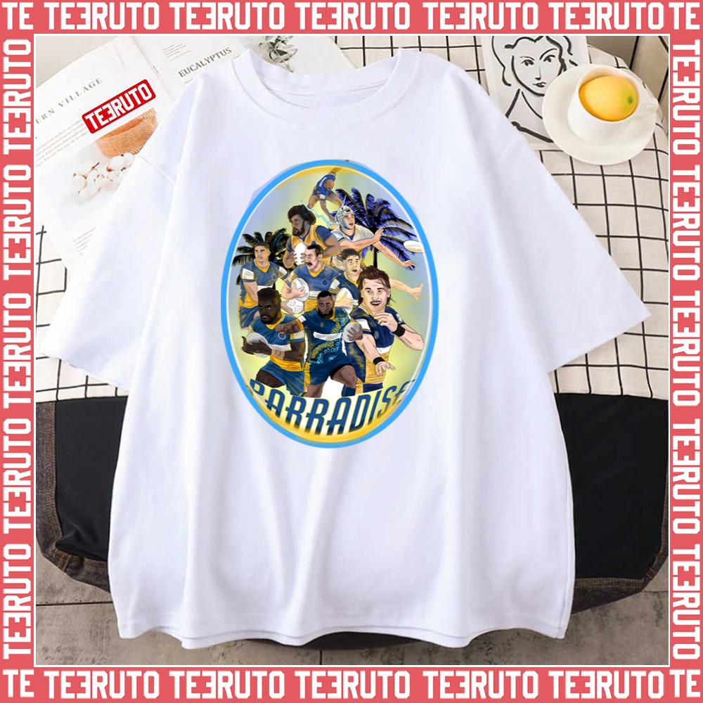 Parradise Cartoon Team Rugby Unisex T-Shirt