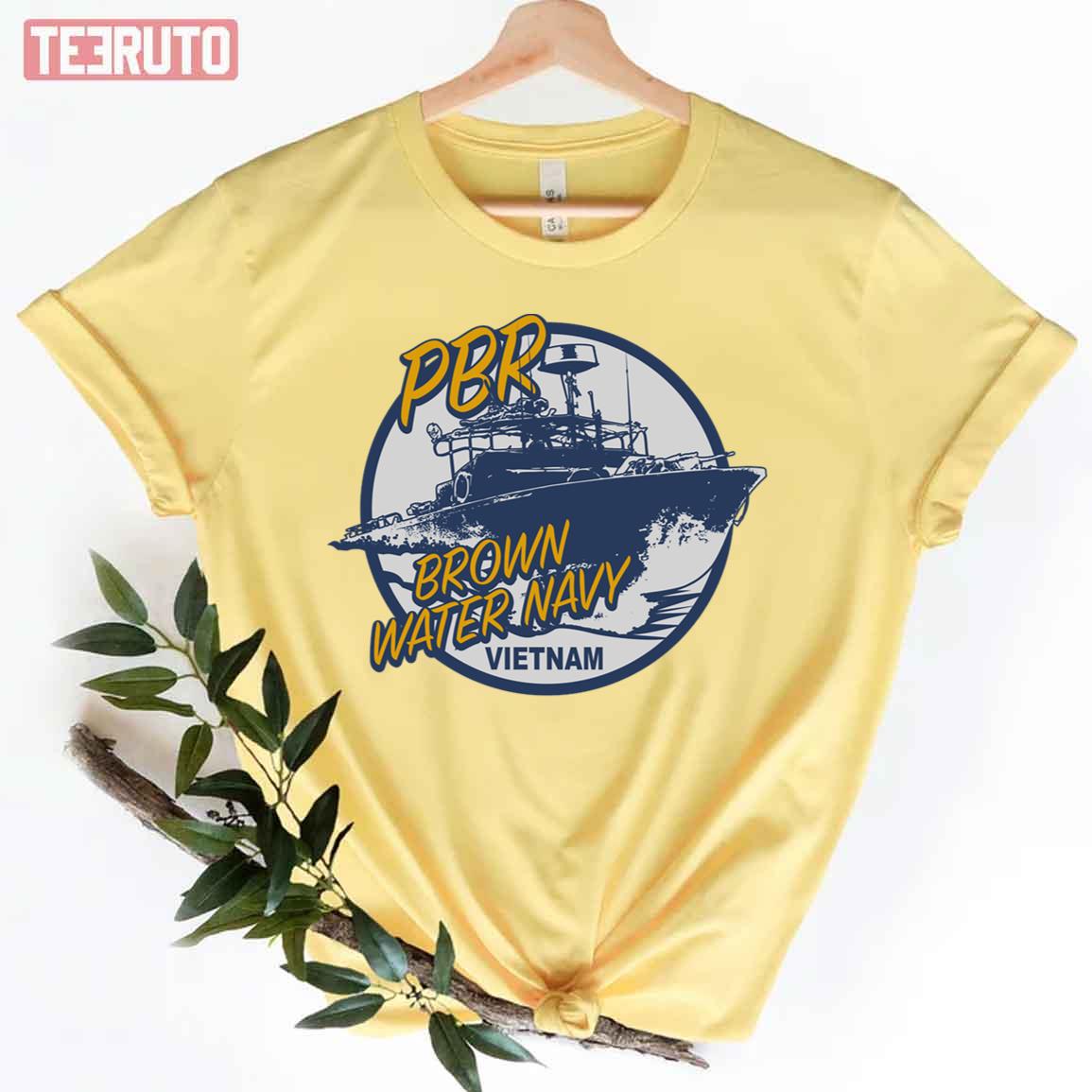 Pbr Brown Water Navy Vietnam Unisex T-Shirt