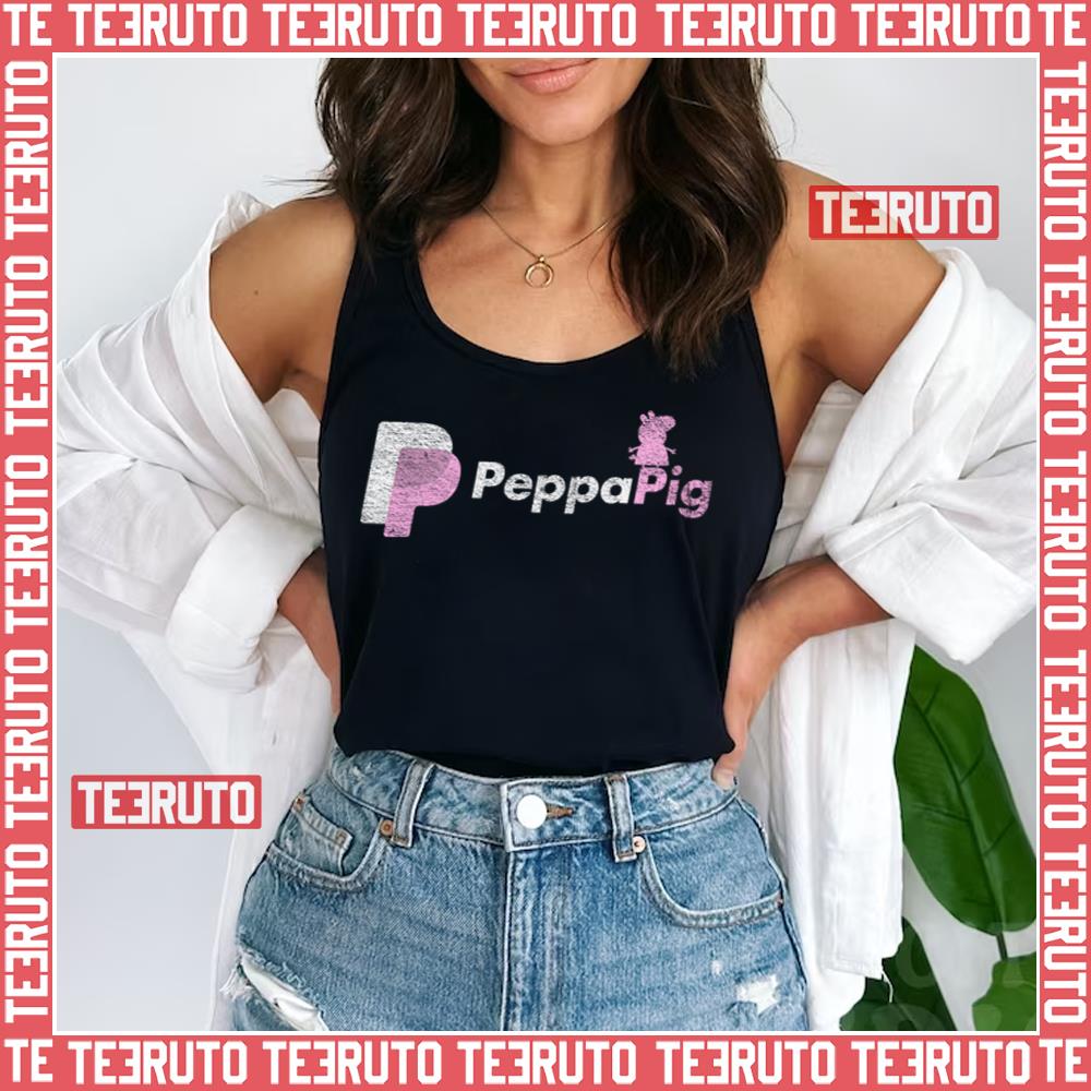 Peppa Parody Logo Peppa Pig Unisex Tank Top