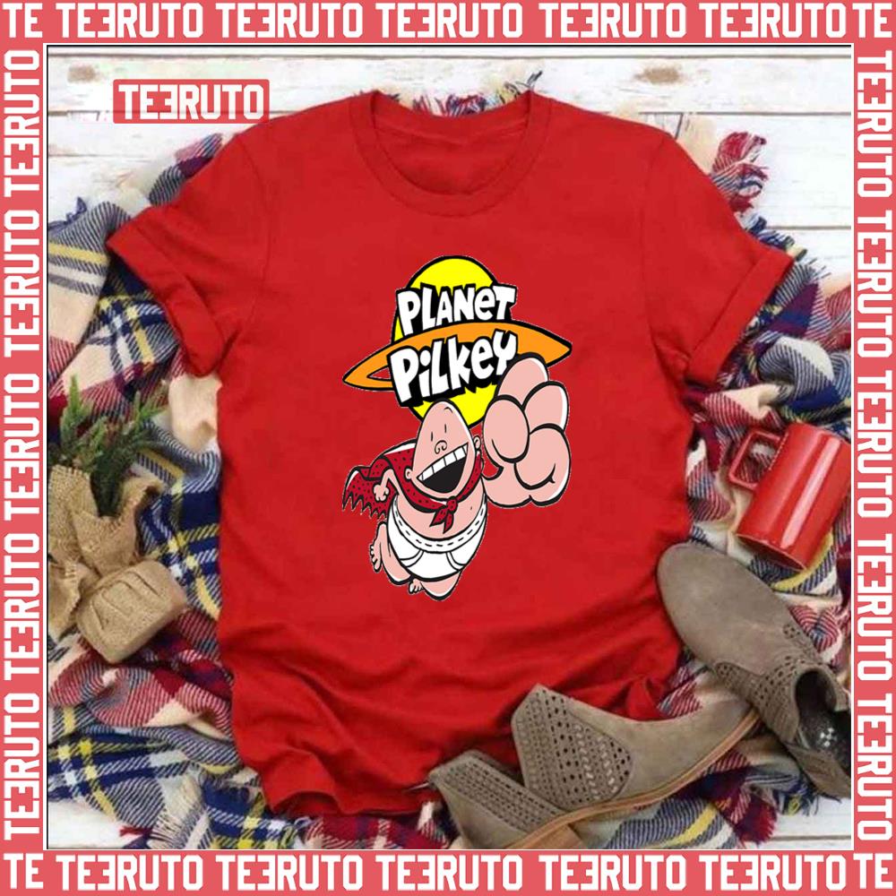 Planet Pilkey Captain Underpants Unisex T-Shirt - Teeruto