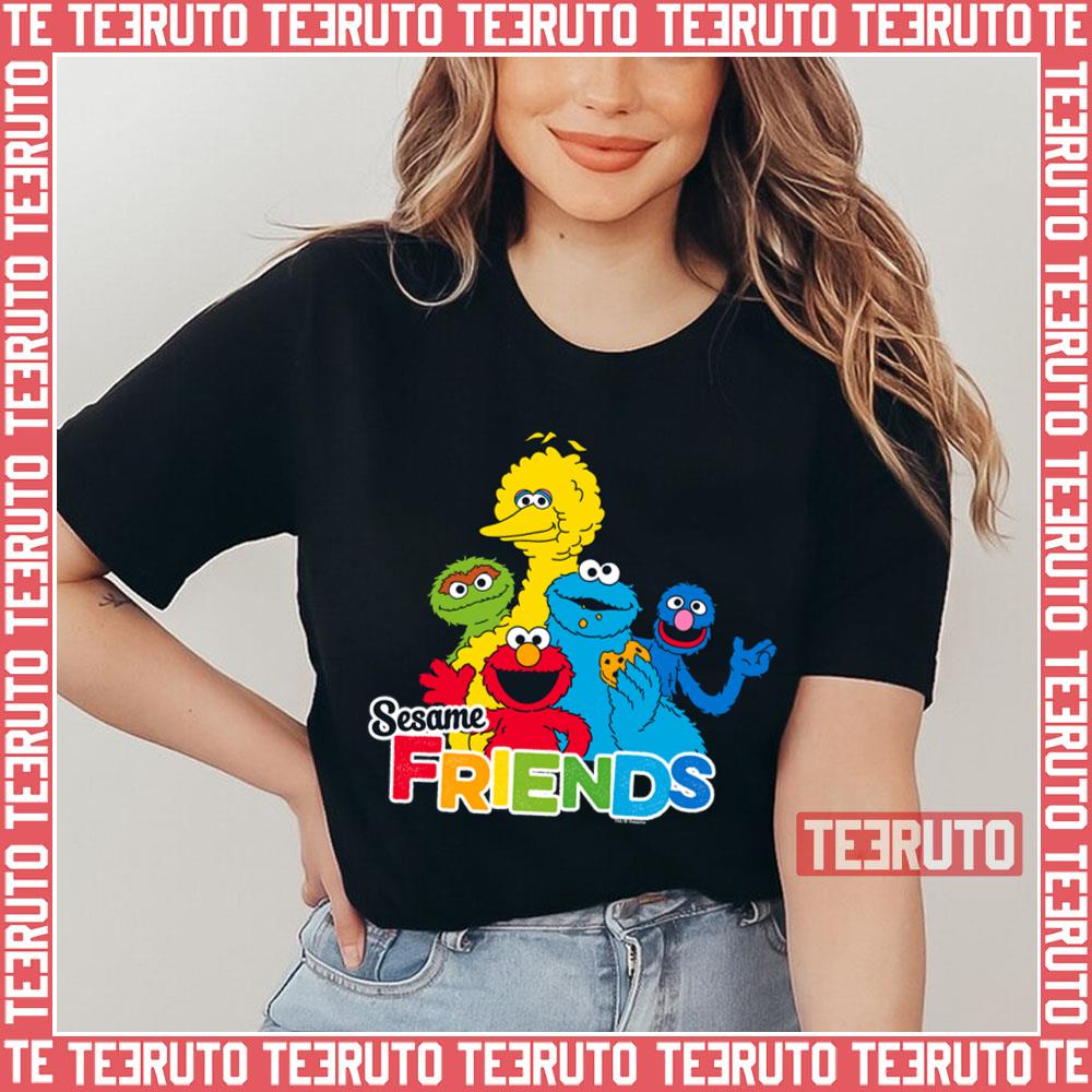 Rainbow Squad Sesame Street Sesame Friends Unisex T-Shirt