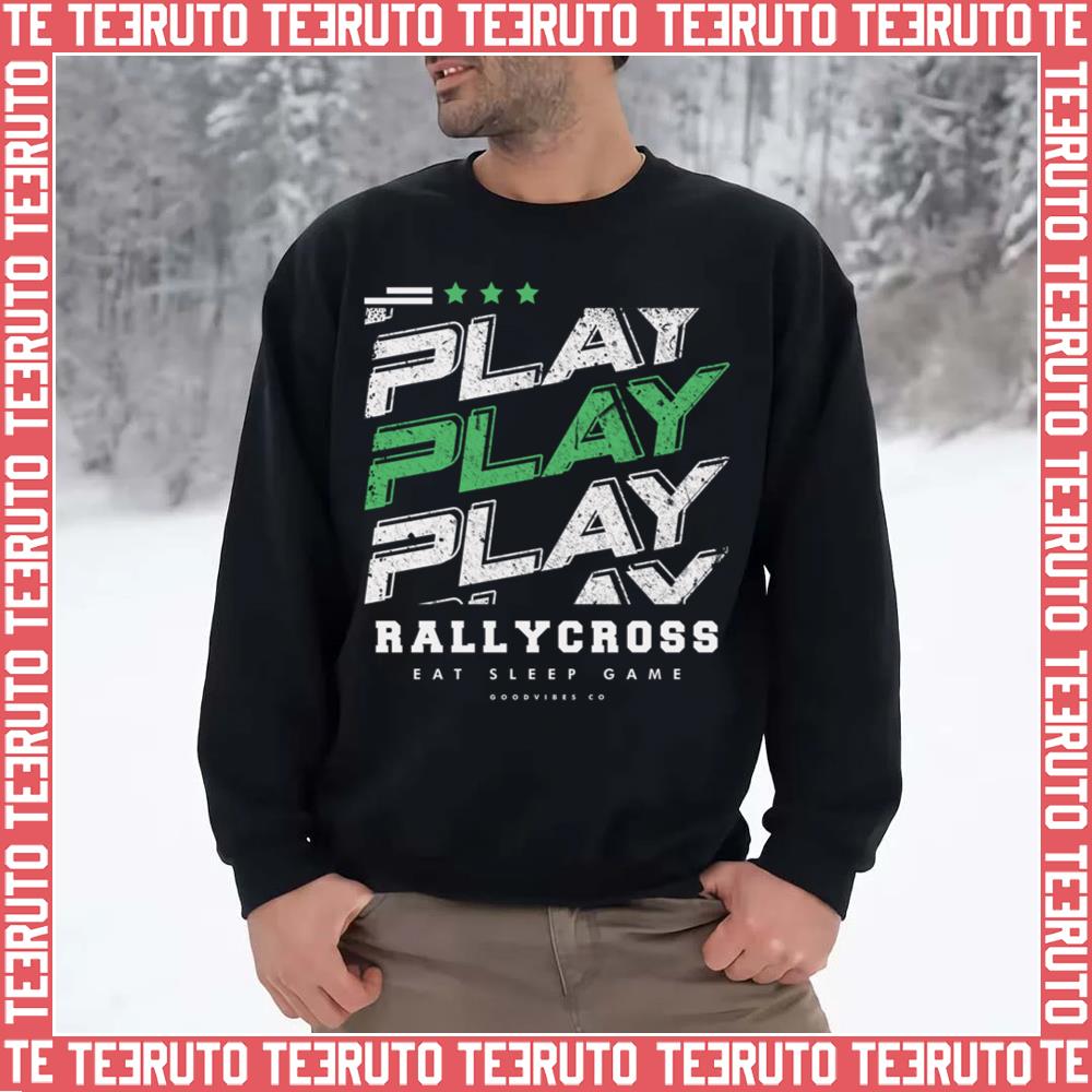 Rallycross Player Car Racing Logo Unisex Sweatshirt