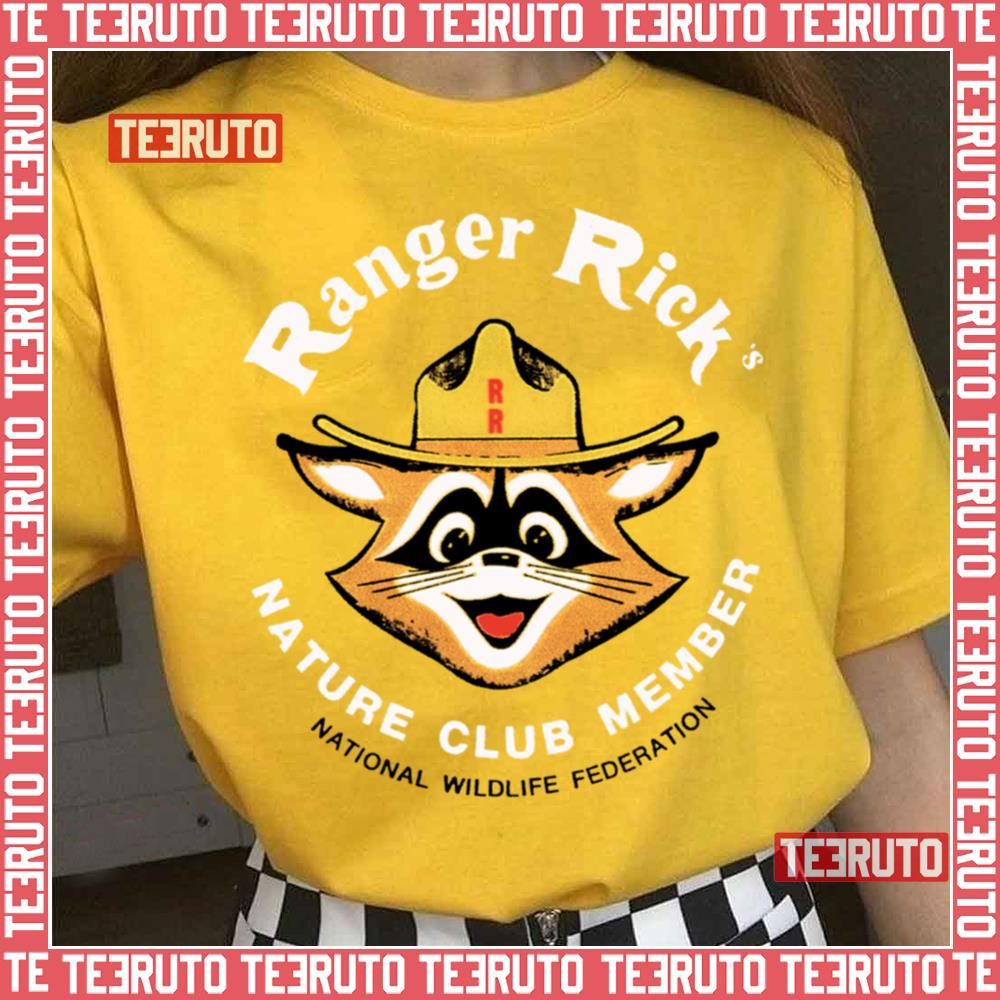 Ranger Rick’s Nature Club Vintage Member Badge Unisex T-Shirt