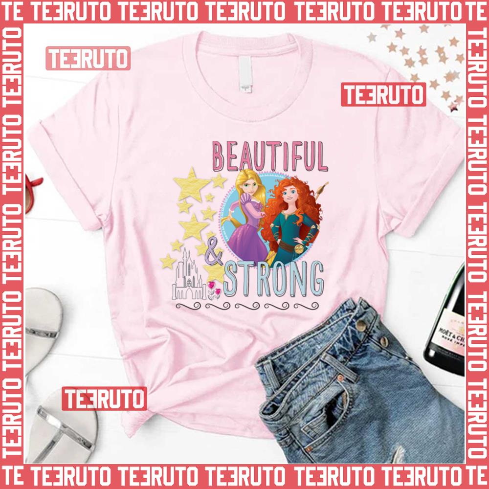 Rapunzel And Merida Disney Princess Unisex T-Shirt