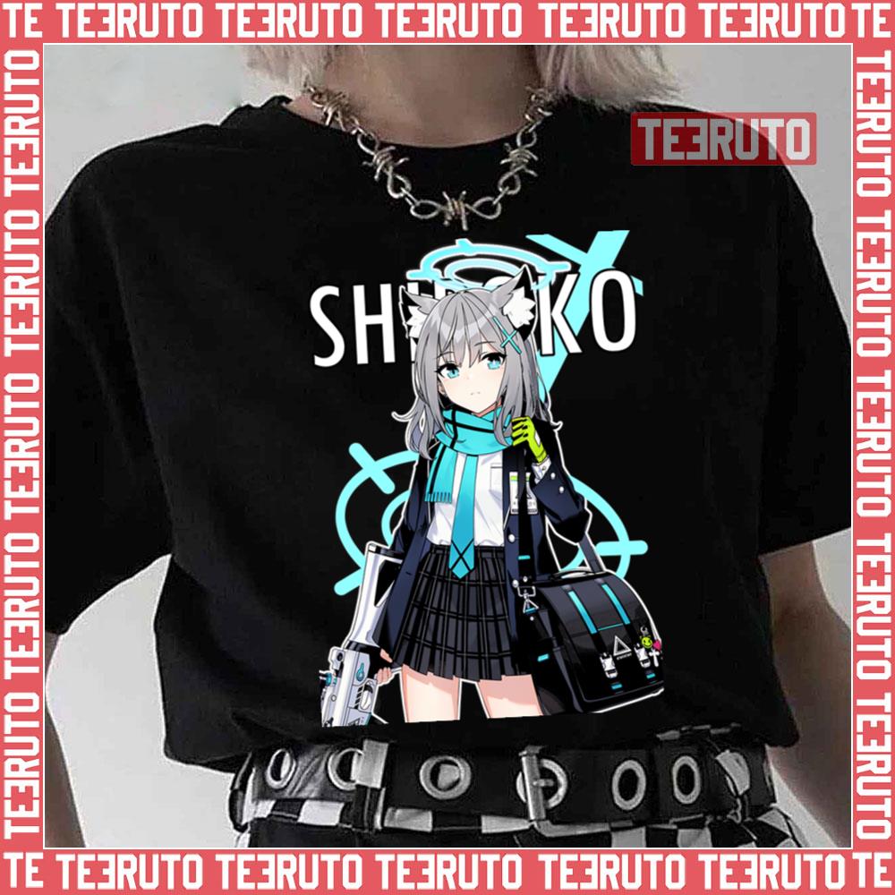 Shiroko Blue Archive Game Art Unisex T-Shirt - Teeruto