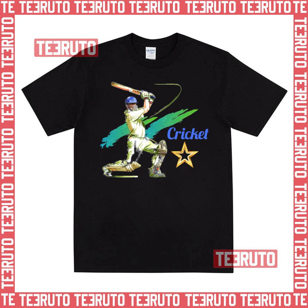 Sport Lovers Cricket Star Unisex T-Shirt