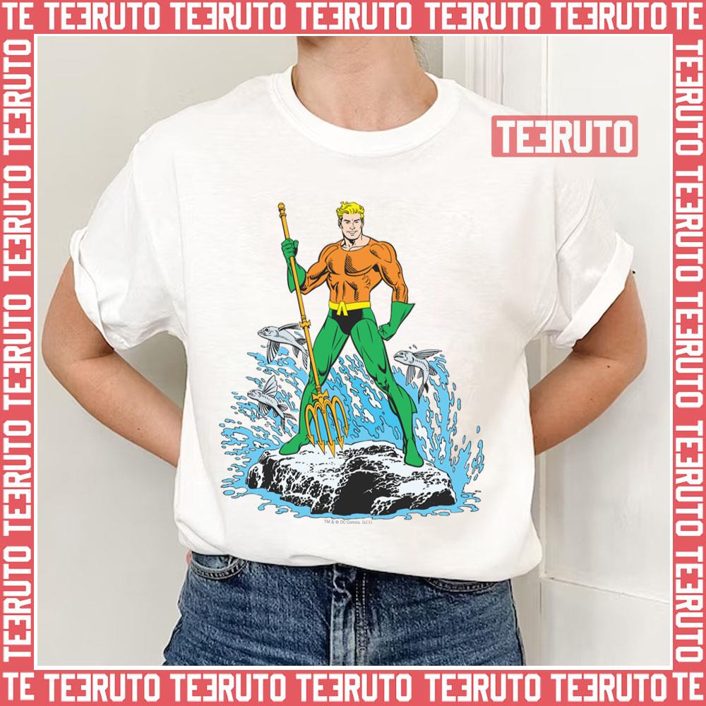 Stands With Pitchfork Aquaman Unisex T-Shirt