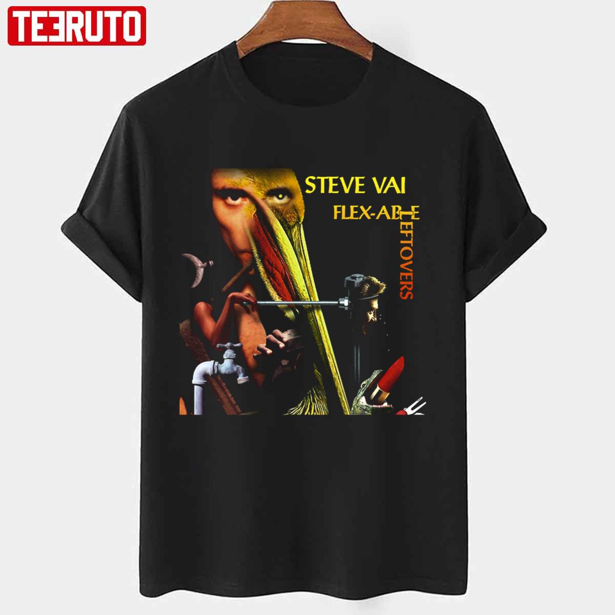 Steve Vai Flex-Ab E Leftovers Album Unisex T-shirt