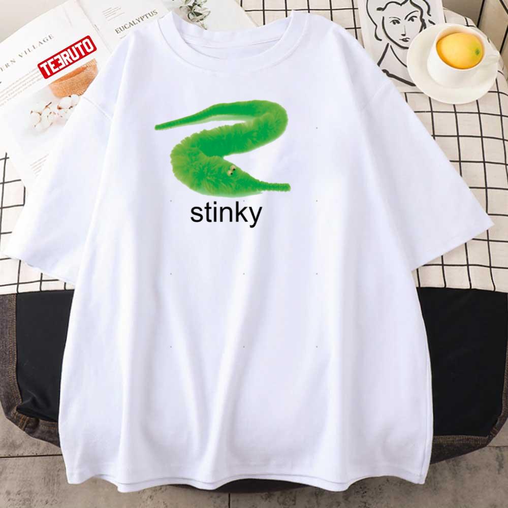 Stinky Worm On A String Unisex T-Shirt