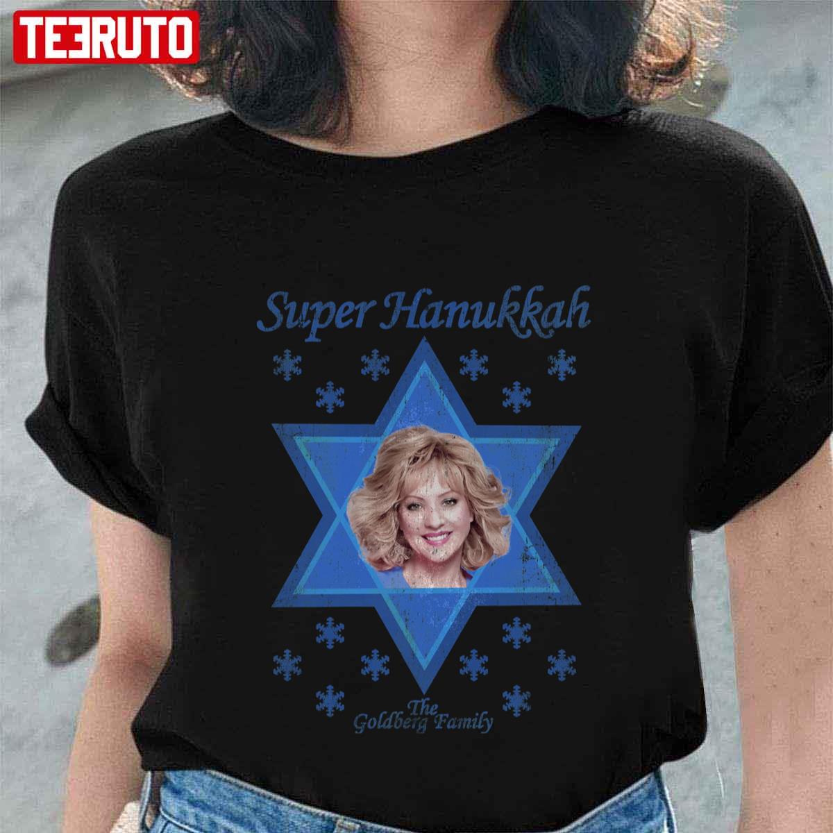 Super Hanukkah The Goldberg Family Unisex T-shirt