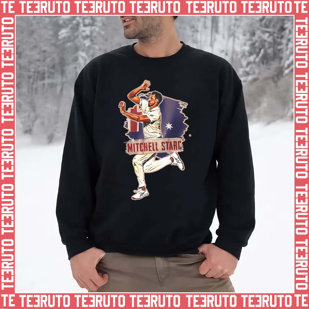 T20 World Cup Mitchell Starc Bowler Australia T20 Cricket Unisex Sweatshirt