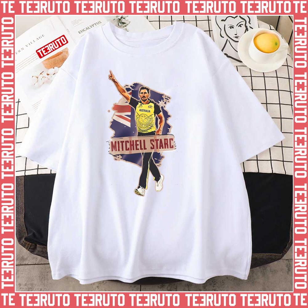 T20 World Cup Mitchell Starc Bowler Australia Unisex T-Shirt