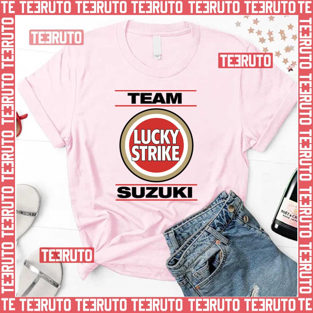 Team Suzuki 500cc Lucky Strike Unisex T-Shirt