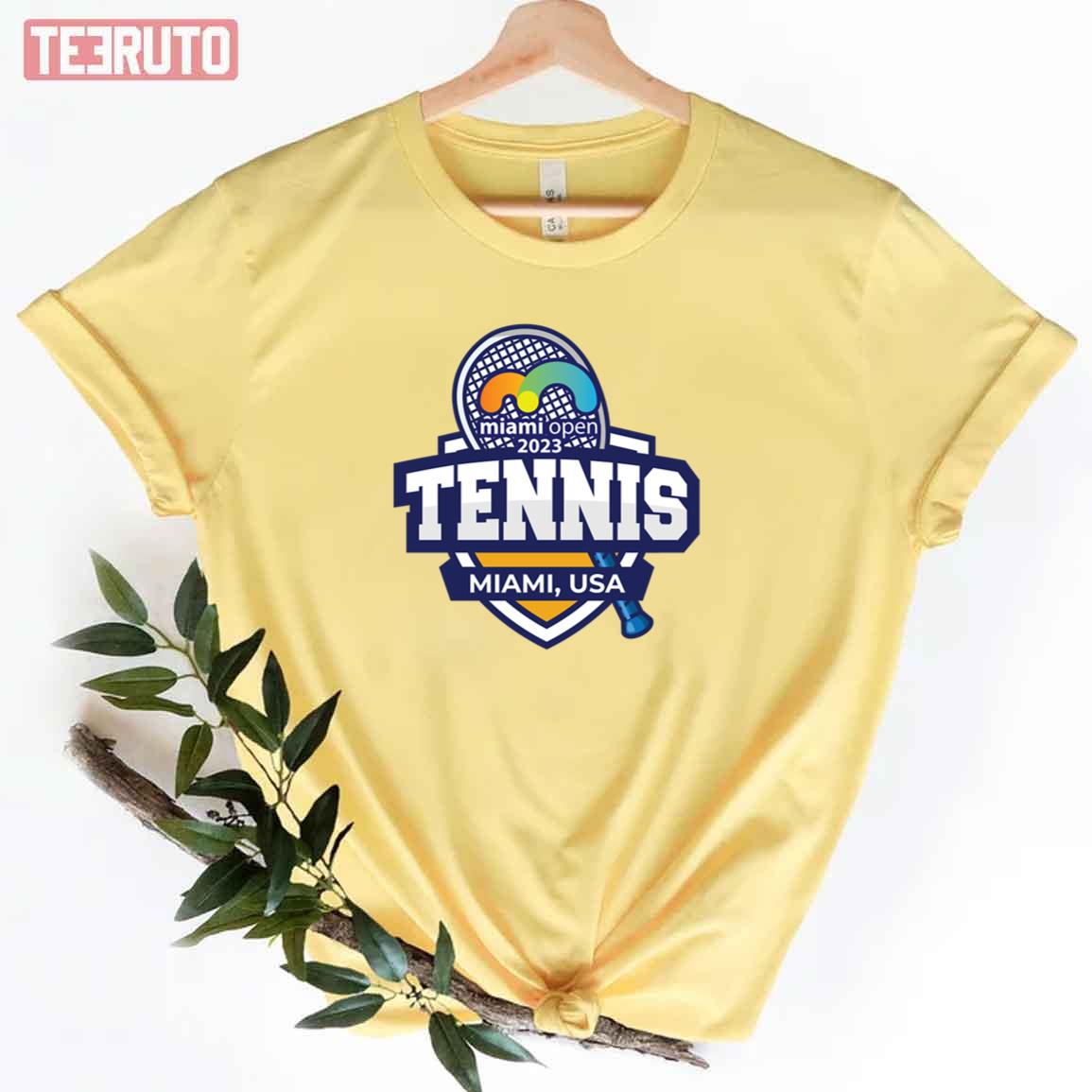 Tennis Miami Open 2023 Us Logo Unisex T-Shirt