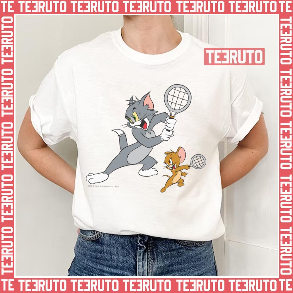 Tennis Squad Tom And Jerry Unisex T-Shirt
