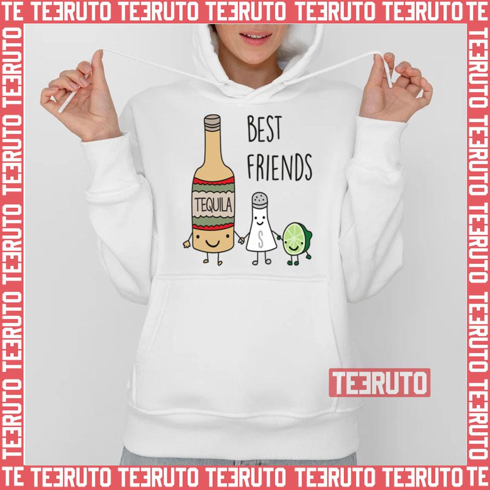 Tequila Best Friends Lemon And Salt Unisex T-Shirt