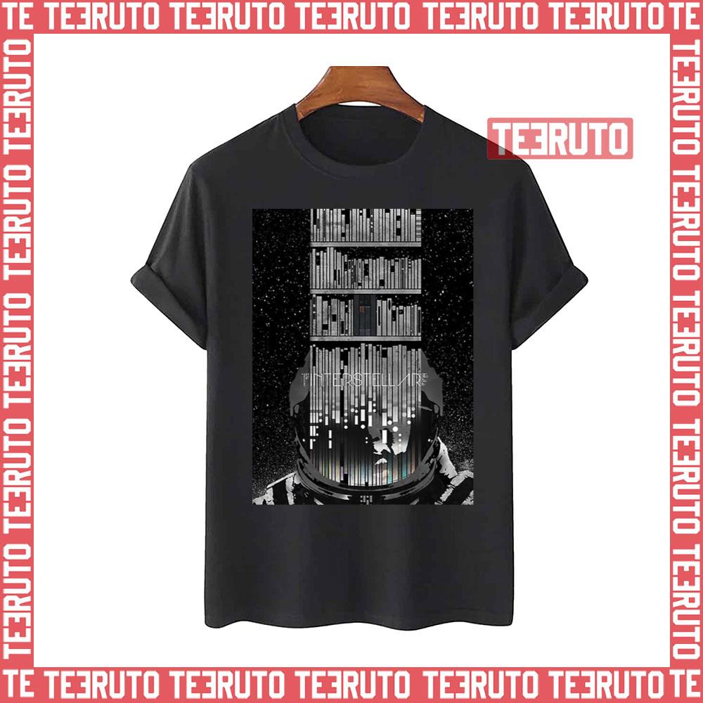 The Bookshelf Design Interstellar Unisex T-Shirt