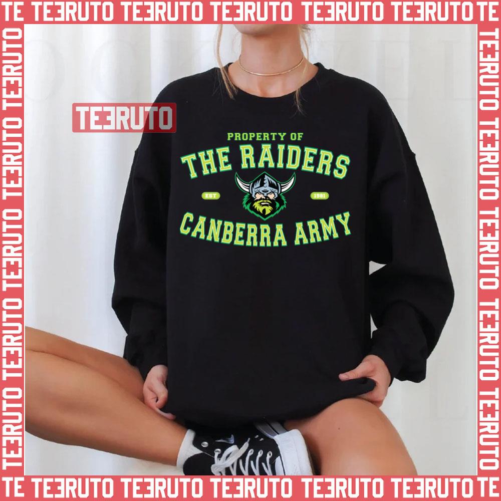 The Canberra Raiders Army Rugby Nrl Unisex Sweatshirt