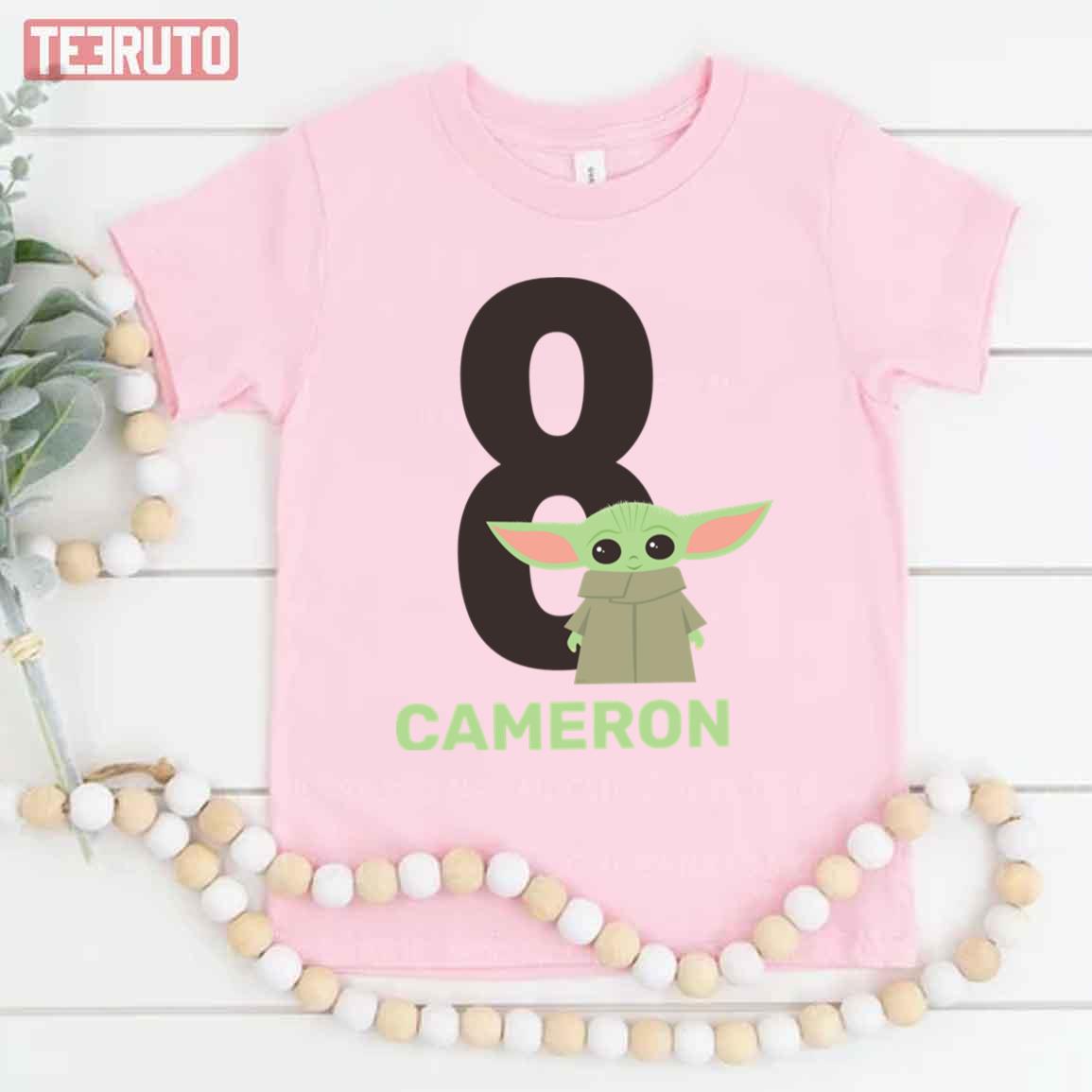 The Child Birthday Name & Age Unisex T-Shirt - Teeruto