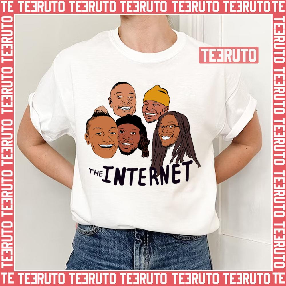 The Internet Colored Cartoon Style Unisex T-Shirt
