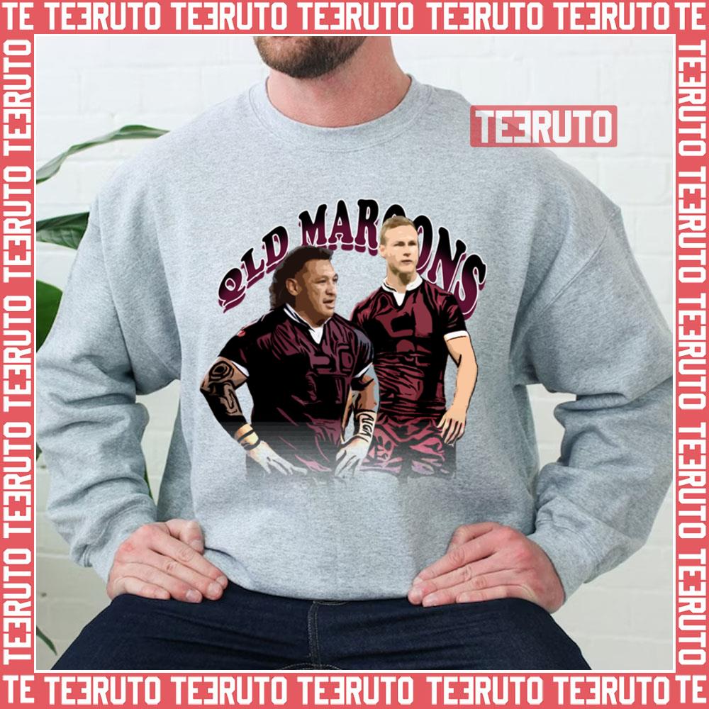 The Legends Of Rugby Queensland Maroons Unisex Sweatshirt