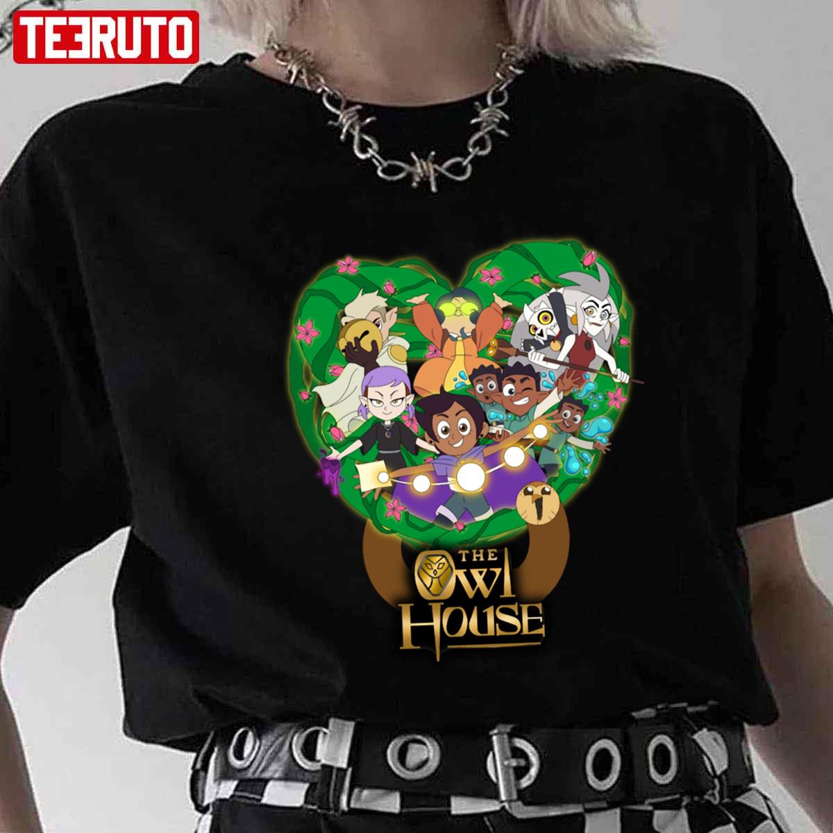 The Owl Fam The Owl House Golden Guard Art Unisex T-Shirt