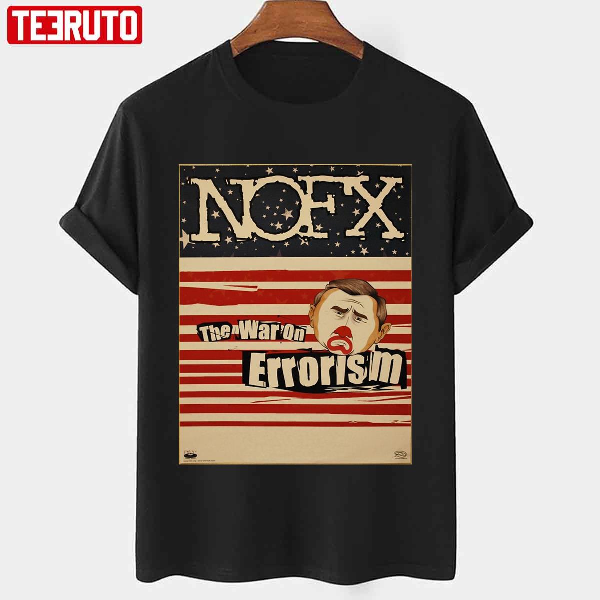 The War On Errorism Nofx Punk Band Logo Unisex T-Shirt