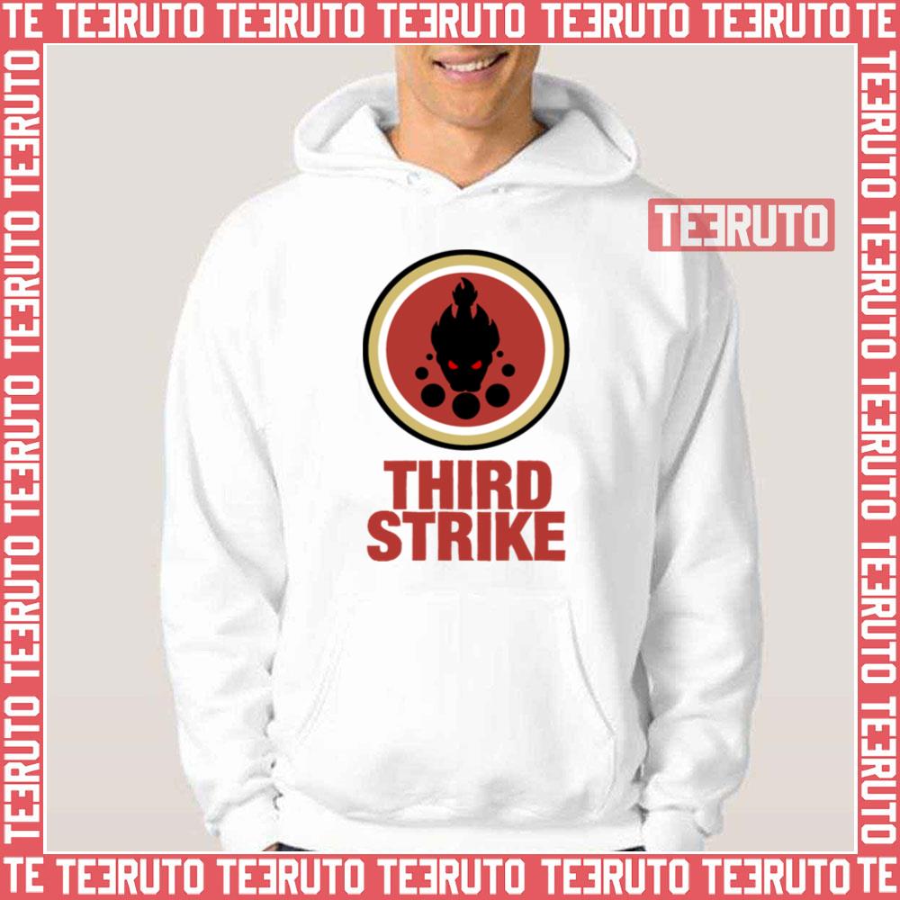 Third Strikes Parody Logo Lucky Strike Unisex T-Shirt