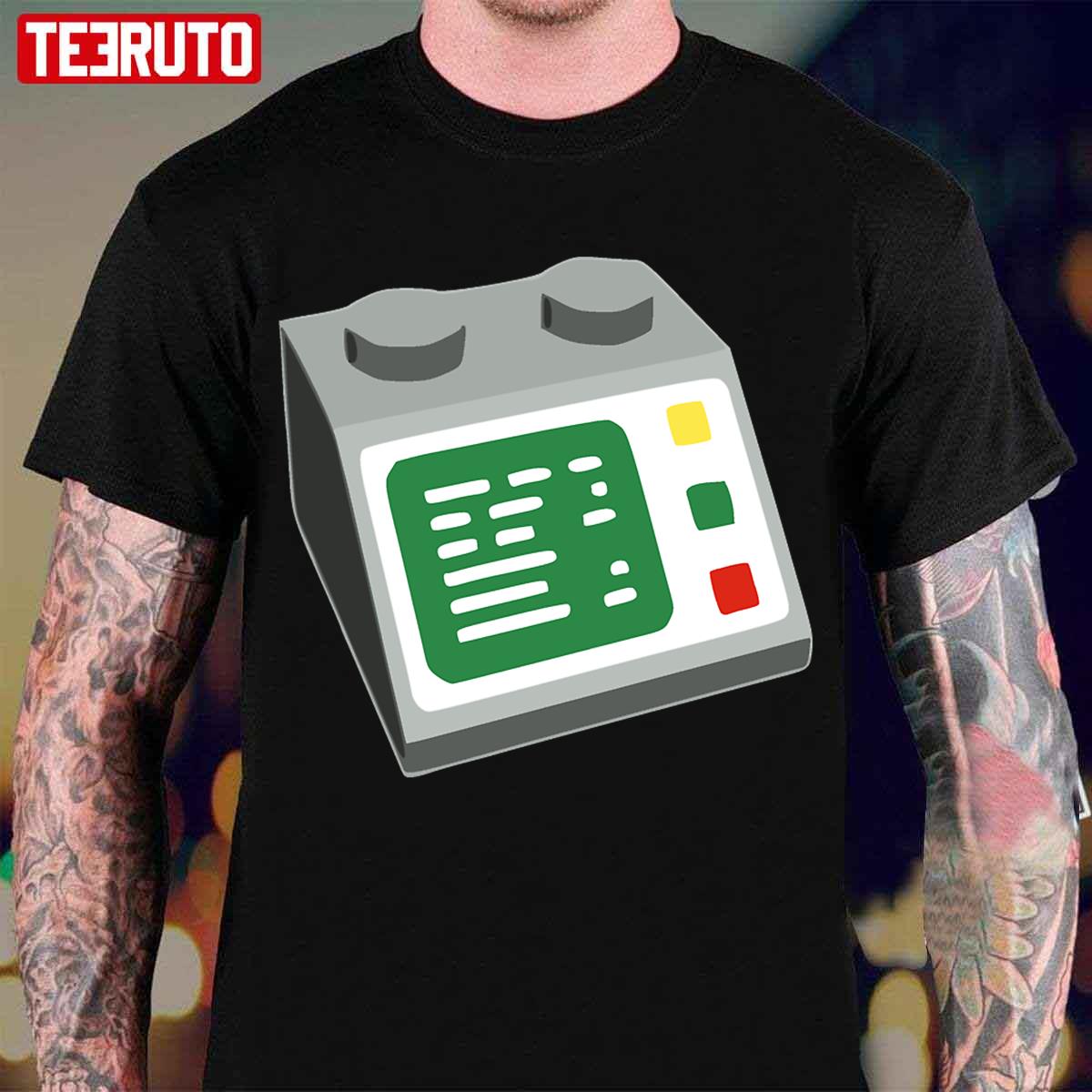 Toy Brick Computer Console Unisex T-Shirt