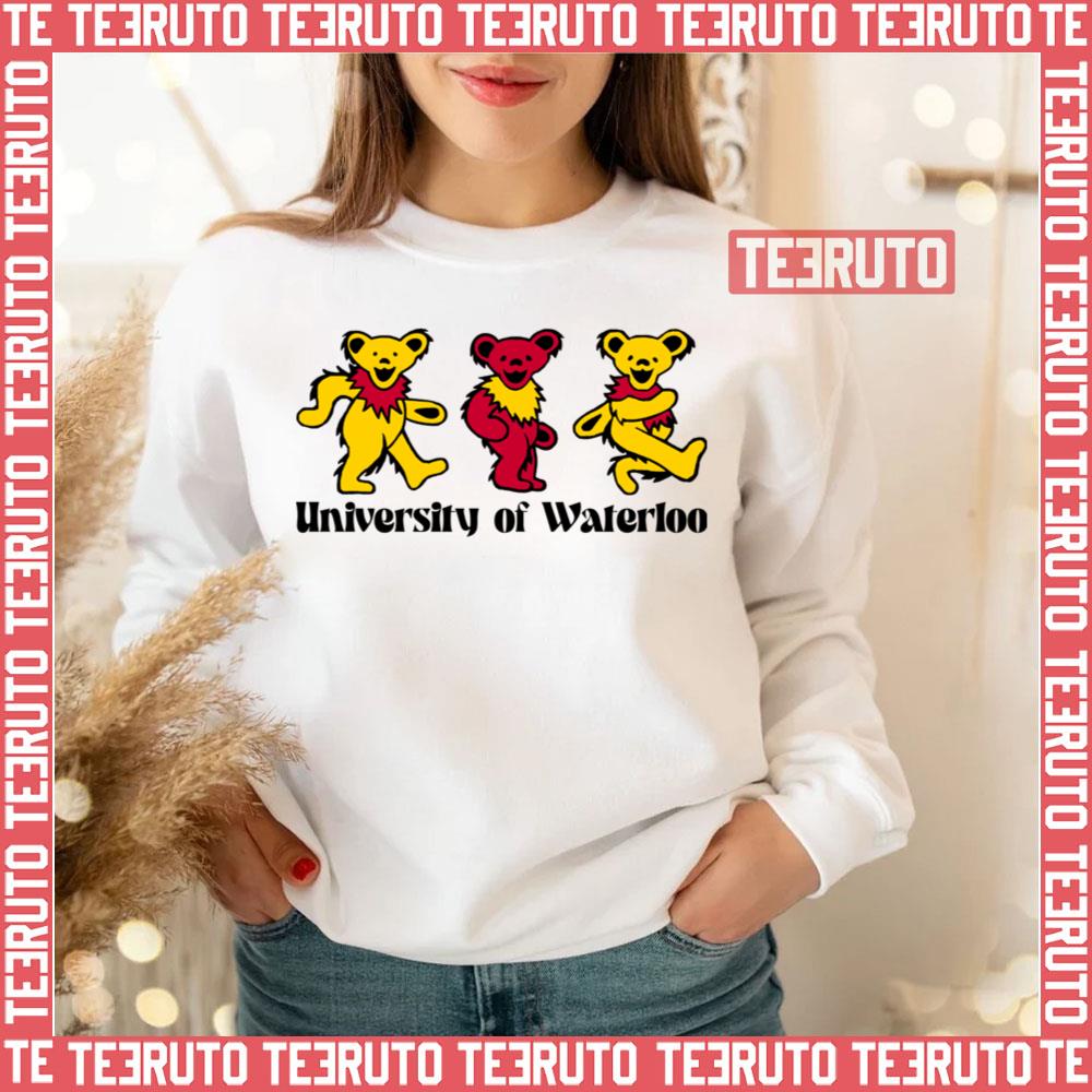 University Of Waterloo Bears White Background Unisex Tank Top
