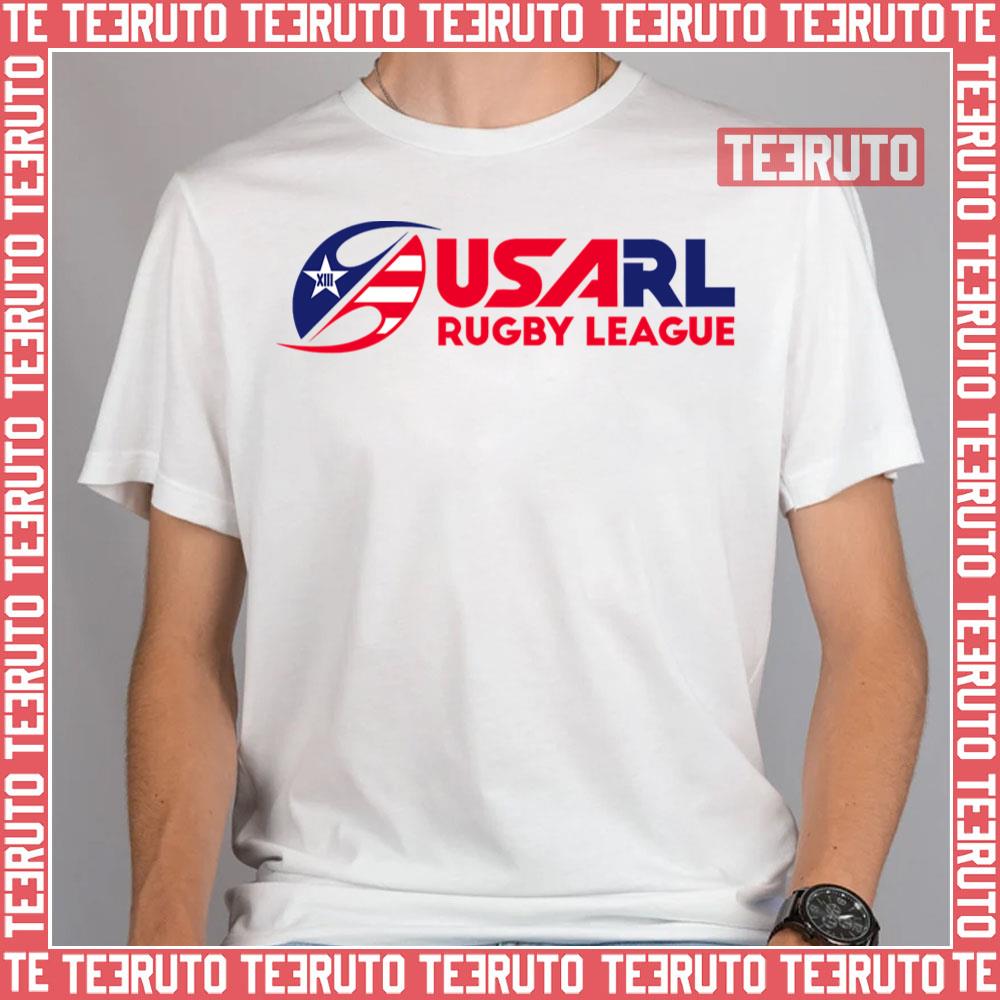 Usarl Rugby League Logo Retro Unisex T-Shirt