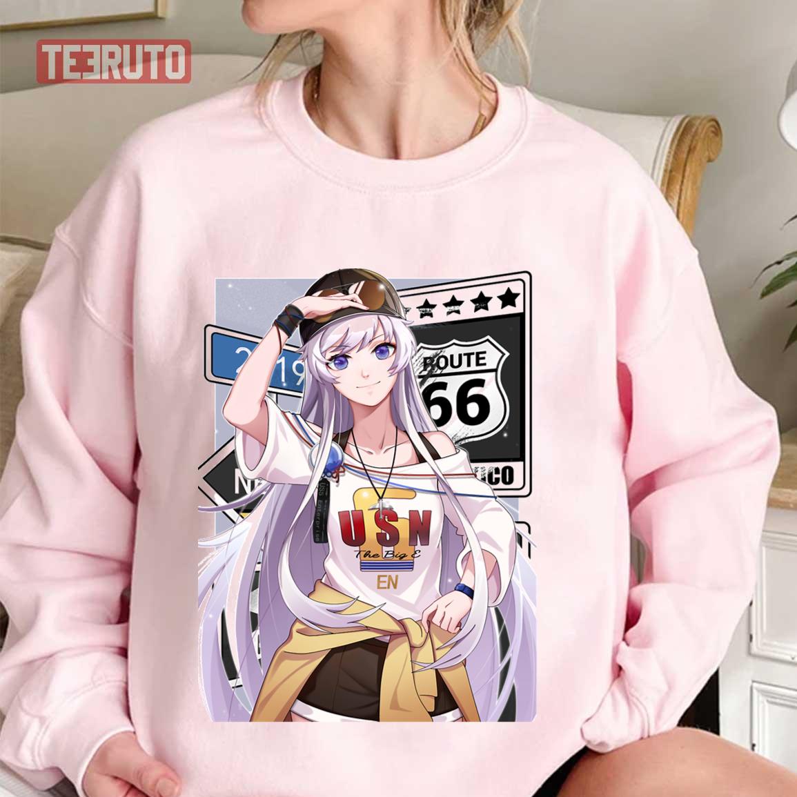 Usn Azur Lane Enterprise Chic Girl Unisex Sweatshirt