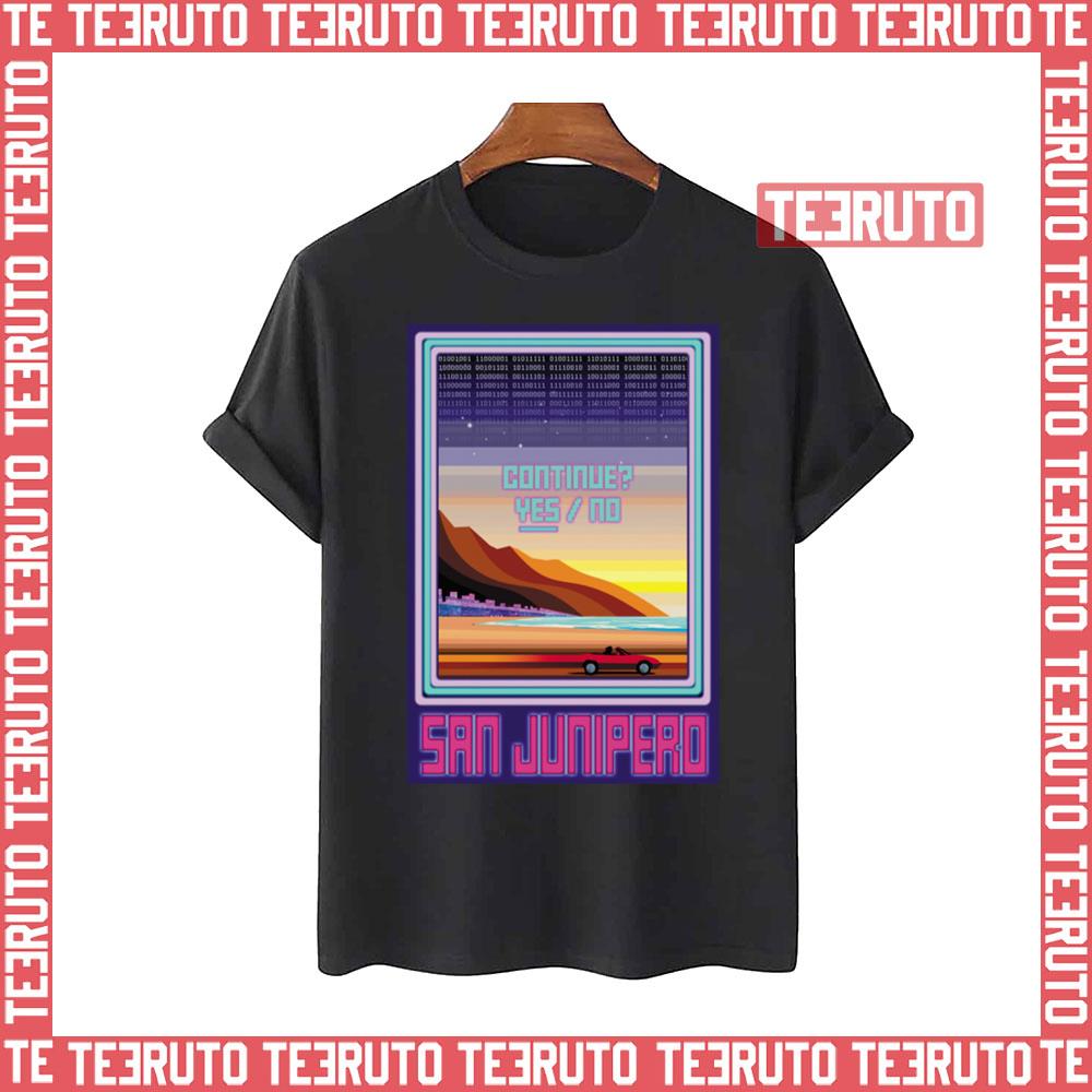 Visit San Junipero Black Mirror Unisex T-Shirt